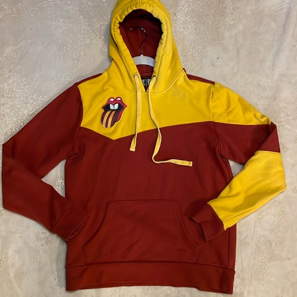 Zipcode Rolling Stone Pullover Minneapolis Hoodie Medium Sweatshirt - Picture 1 of 7